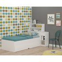 Ver imagem 3 de Bicama Solteiro com Escrivaninha Julia Cimol