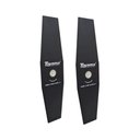 Ver imagem 1 de Kit 02 Lâminas para Roçadeira com 2 Pontas em Aço com Adaptador de Furo 350×25,4×2,0mm Universal Toy