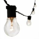 Ver imagem 1 de Varal Luz Cordão Preto 30MT lâmpada 15w Transparente 220v