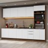 Armário de Cozinha Completa 310cm Rustic/Branco Stella Madesa 01 - 2