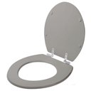 Ver imagem 2 de Assento Sanitário Soft Close Fiori Cinza Escuro para Vaso Fiori