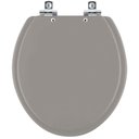 Ver imagem 1 de Assento Sanitário Soft Close Fiori Cinza Escuro para Vaso Fiori