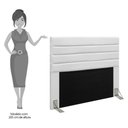 Ver imagem 2 de Cabeceira Cama Box Casal King 193cm Rubi W01 Corano Branco