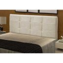 Ver imagem 2 de Cabeceira Casal Cama Box 140 cm London Bege - JS Móveis