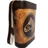 Mateira Para Chimarrão Em Couro Com Alça Para Carregar 1l Cavalo - 5