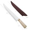 Faca Artesanal para Churrasco Premium Aço Inox 420 Cabo de Osso 10 Polegadas - 5