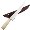 Faca Artesanal para Churrasco Premium Aço Inox 420 Cabo de Osso 10 Polegadas - 1