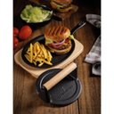 Ver imagem 4 de Prensador para Hambúrguer Tramontina Fargo Ferro Fundido Pre-seasoned 17 Cm