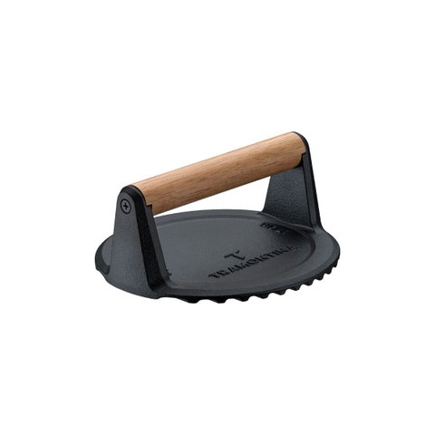 Prensador para Hambúrguer Tramontina Fargo Ferro Fundido Pre-seasoned 17 Cm