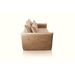 Sofa Cama Casal Noronha Luxo 1,55m Cor Linho Marrom - 2