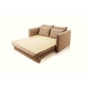 Ver imagem 4 de Sofa Cama Casal Noronha Luxo 1,55m Cor Linho Marrom