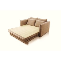 Sofa Cama Casal Noronha Luxo 1,55m Cor Linho Marrom - 4