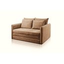Ver imagem 1 de Sofa Cama Casal Noronha Luxo 1,55m Cor Linho Marrom