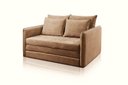 Ver imagem 1 de Sofa Cama Casal Noronha Luxo 1,55m Cor Linho Marrom