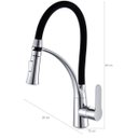 Ver imagem 2 de Torneira Misturador Monocomando Gourmet De Bancada Cozinha