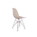Ver imagem 3 de Kit 4 Cadeiras Charles Eames Eiffel Base Metal Design - Nude