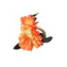 Porta Guardanapos Gerbera Laranja - 6 Peças - 1
