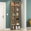 Ver imagem 2 de Estante para Livros com 12 Nichos Caracol Politorno