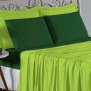 Ver imagem 3 de Jogo de Cama Casal Nobre 4 Peças Lençol com Elástico de 30cm de Altura Malha 100% Algodão -