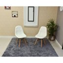 Ver imagem 3 de Kit Mesa Dobrável Retrátil 120x75 Branca + 2 Cadeiras Charles Eames Botonê - Branca