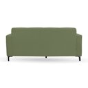 Ver imagem 7 de Sofá 3 Lugares Living Sala de Estar 180cm Bento em Aço Veludo K01 - D’Rossi