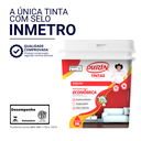 Ver imagem 3 de Tinta Acrílica Econômica Fosca Cor Branco Gelo 18L Durín Baixo Odor Antimofo