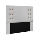 Ver imagem 1 de Cabeceira Cama Box Queen 160 Cm Genova Linho Grigio S04 - D'Rossi