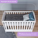 Ver mais imagens de Berço Mini Cama 3 em 1 em Madeira Faz de Conta Espresso Móveis Branco