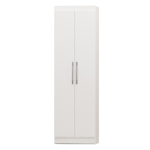 Armário Multiuso Lavanderia 2 Portas 1,78m Lumina Branco