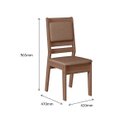 Ver imagem 5 de CONJUNTO CANTO ALEMÃO AFRODITE AMÊNDOA 07C