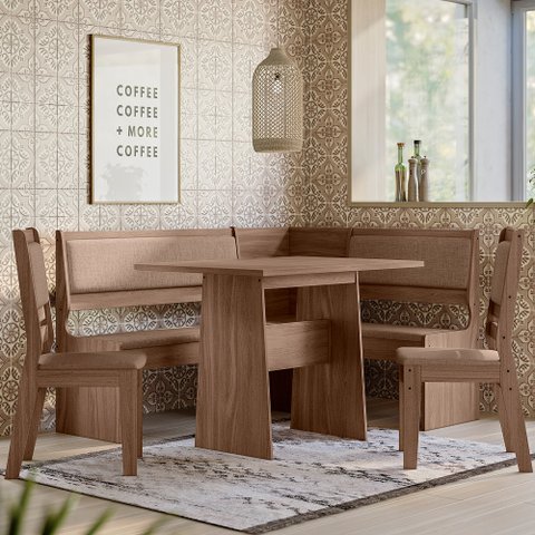 CONJUNTO CANTO ALEMÃO AFRODITE AMÊNDOA 07C