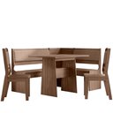 Ver imagem 2 de CONJUNTO CANTO ALEMÃO AFRODITE AMÊNDOA 07C