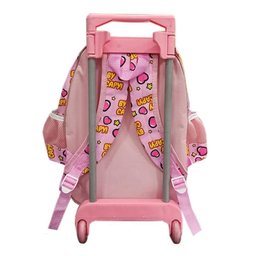 Mochila Escolar Infantil com Rodinhas Capivara - Gv Bolsas - 2 Mochila Escolar Infantil com Rodinhas Capivara - Gv Bolsas - 2