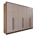 Ver imagem 1 de Guarda-Roupa Moscou Plus 6 Portas 6 Gavetas MDF Valverde