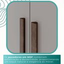 Ver imagem 4 de Guarda-Roupa Moscou Plus 6 Portas 6 Gavetas MDF Valverde