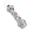 2 Barber Pole Poste Barbearia Giratório Iluminado 75cm com Globo Barbeiro Colorido Megan Cb75 - 110v - 4