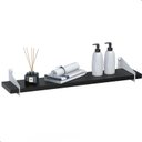 Ver imagem 1 de Prateleira de Madeira Estilo Industrial Suspensa Max50.bp