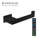 Ver imagem 4 de Kit Banheiro 4 Peças Inox Preto Fosco - Kromus Kitrt4b