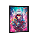 Ver imagem 1 de Quadro Macaco Astronauta -- BR ARTES
