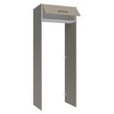 Ver imagem 7 de Porta-geladeira 83 Cm 1 Porta Basculante Crema/branco/crema Agata Madesa