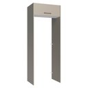 Ver imagem 1 de Porta-geladeira 83 Cm 1 Porta Basculante Crema/branco/crema Agata Madesa