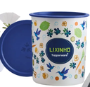 Ver imagem 2 de Tupperware Lixinho de Pia Floral com Tampa Azul Tupperware Lixinho de Pia Floral com Tampa Azul