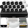 Kit Cftv 16 Cameras Full Hd Vhl 1220 Dvr Intelbras 1016c 2tb - 1