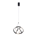 Ver imagem 1 de Pendente Led 20cm 39w 2730lm 3000k Bivolt Metal Preto e Silicone