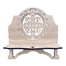 Porta Suporte Para Bíblia Medalha de São Bento - 1