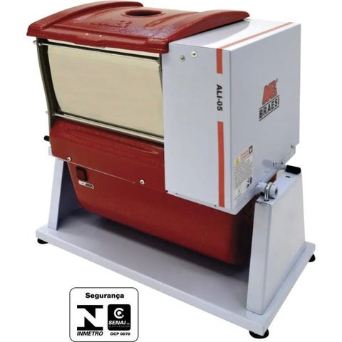 Masseira Basculante 5 kg ALI-05 NR12 Braesi Bivolt - chave seletora