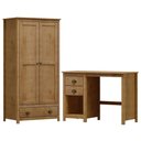 Ver imagem 1 de Armario 2 Pt Mesa Escrivaninha 2 Gv Madeira Maciça Freijo Milani Store