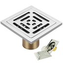 Ver imagem 4 de Ralo Abertura 10x10 Anti Insetos Inox Lavabo Anti Odor Banheiro