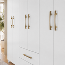 Ver imagem 5 de Guarda-Roupa Casal 6 Portas 2 Gavetas Panamá Branco Moval
