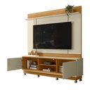 Ver imagem 2 de Rack com Painel Siena para Tv de até 75 Polegadas (com Rodízio) - Cumaru Opala - Madetec